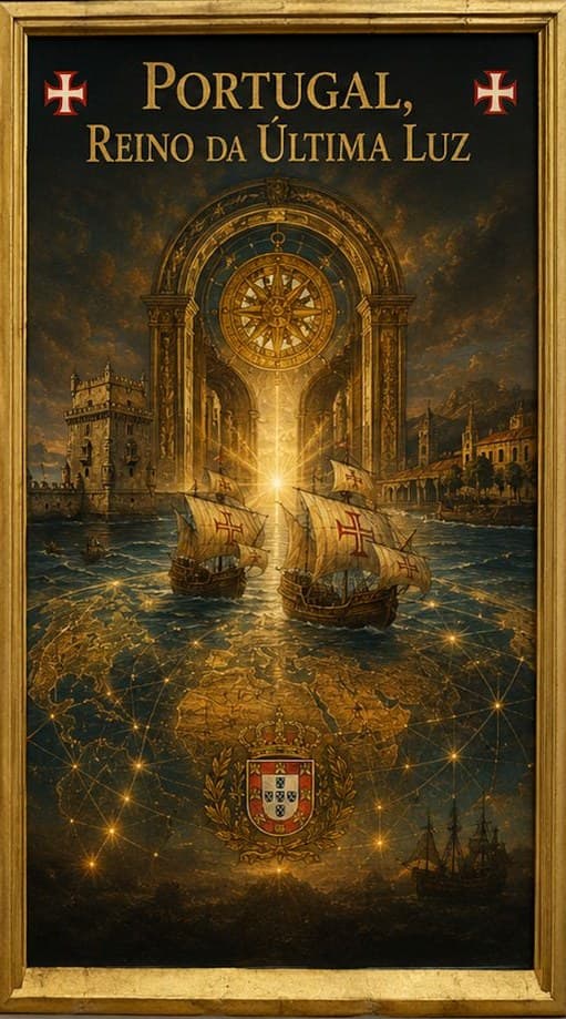 Painel «Portugal, Reino da Última Luz» do Tríptico Musical