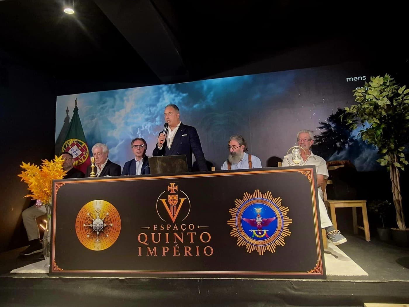 Inauguração de «O Políptico das Janelas Verdes»